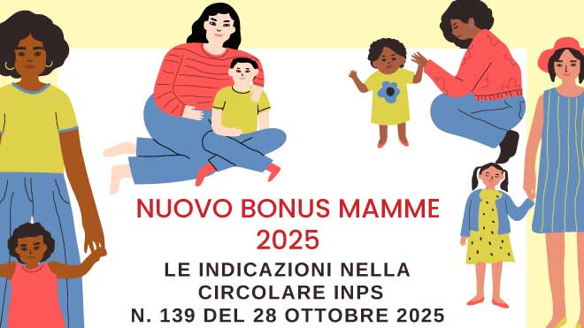 Nuovo bonus mamme 2025 - Pubblicate le istruzioni operative INPS