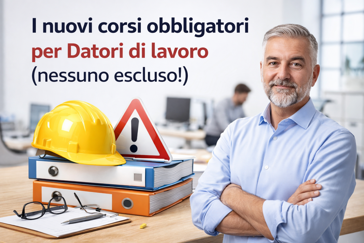 I nuovi corsi obbligatori per Datori di lavoro (nessuno escluso!)